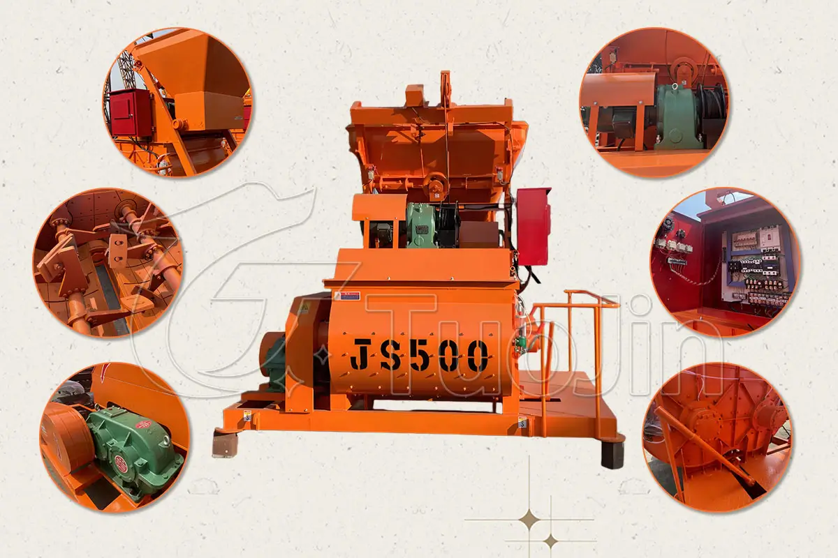 JS500 concrete mixer