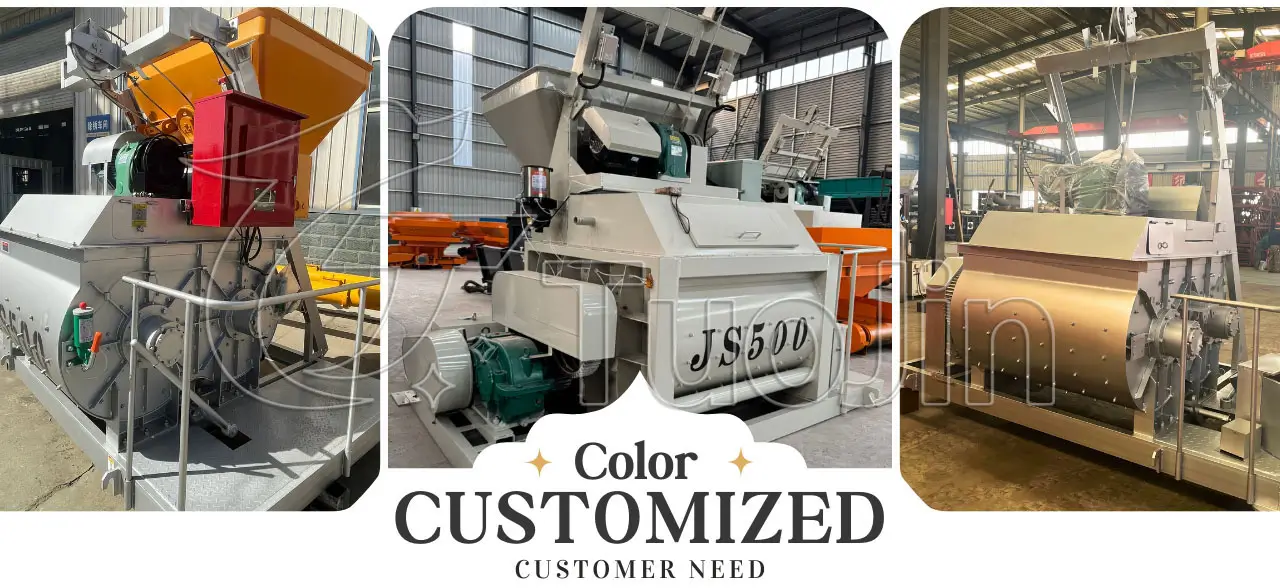 JS500 concrete mixer