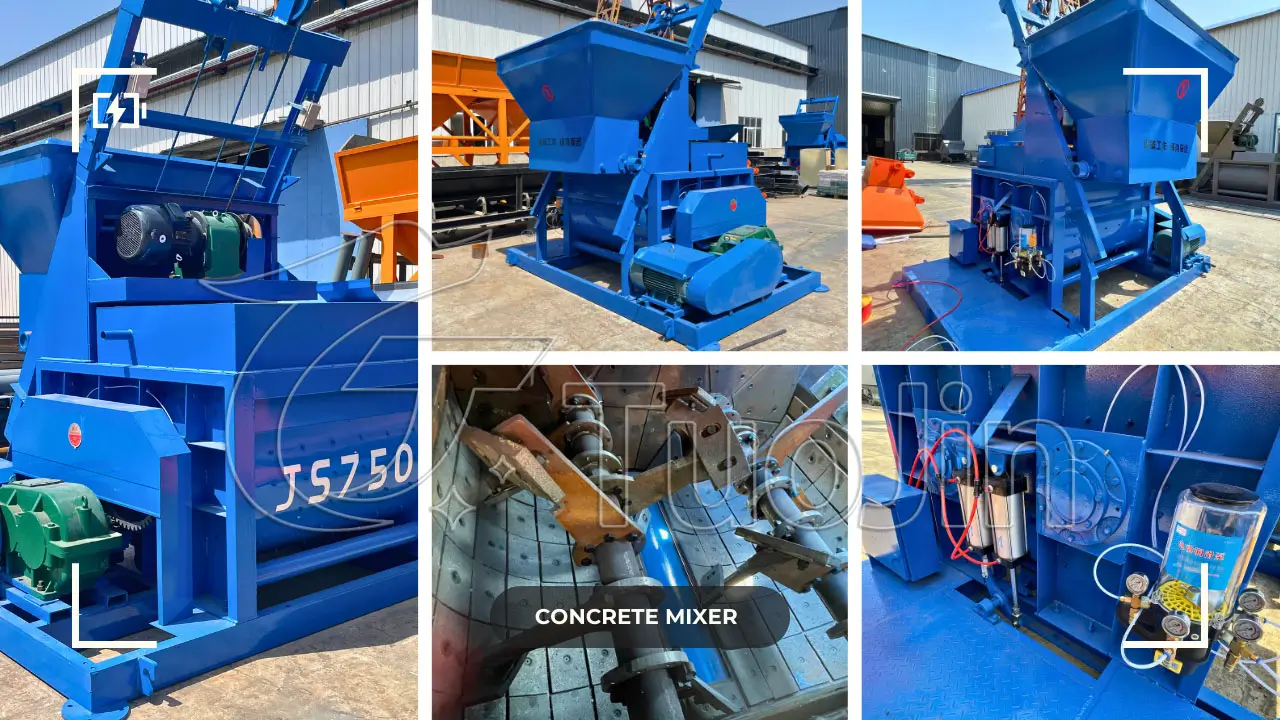 JS750 concrete mixer