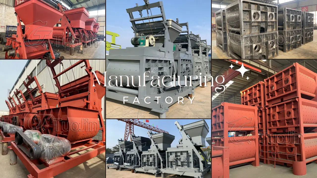 JS750 concrete mixer