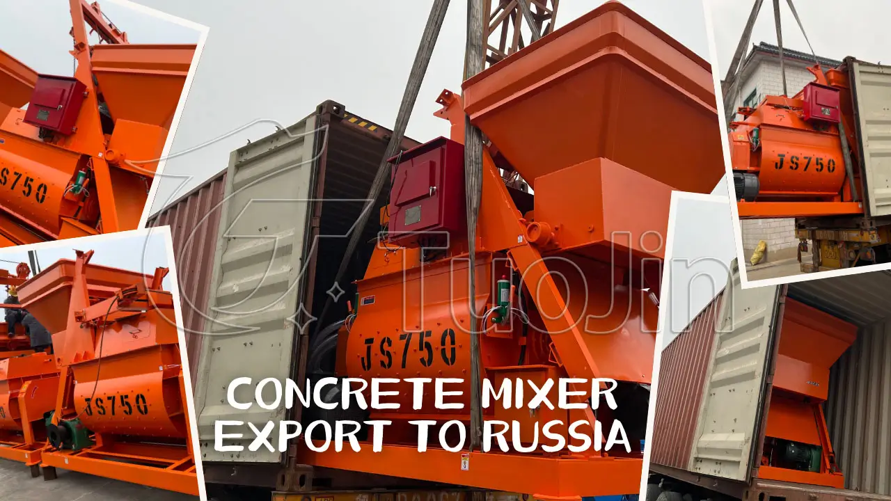 JS750 concrete mixer