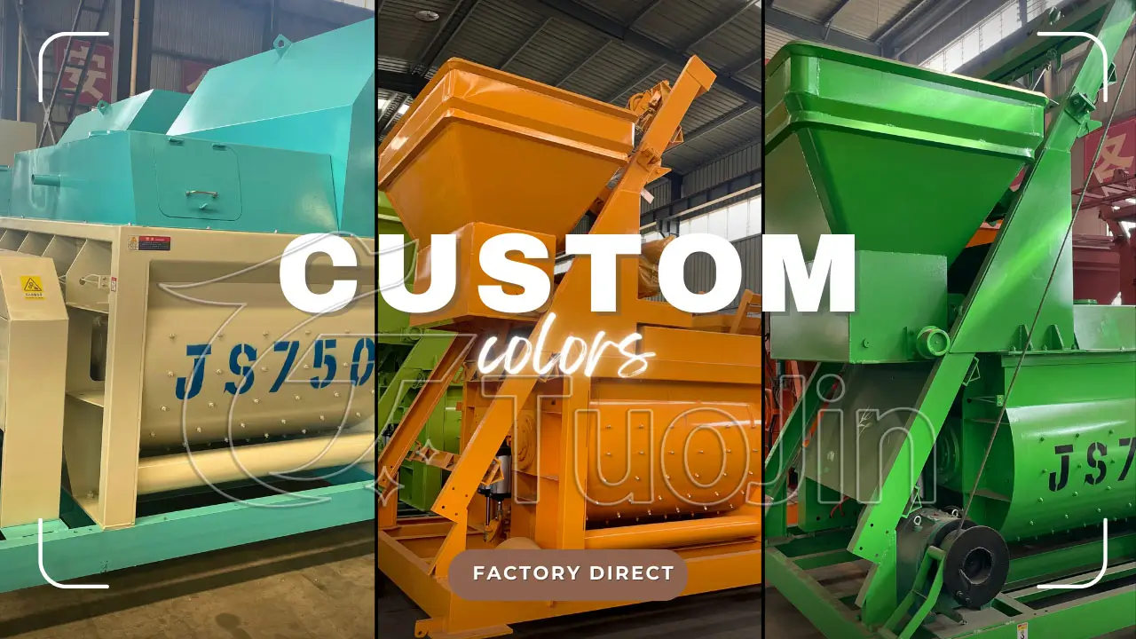 JS750 concrete mixer