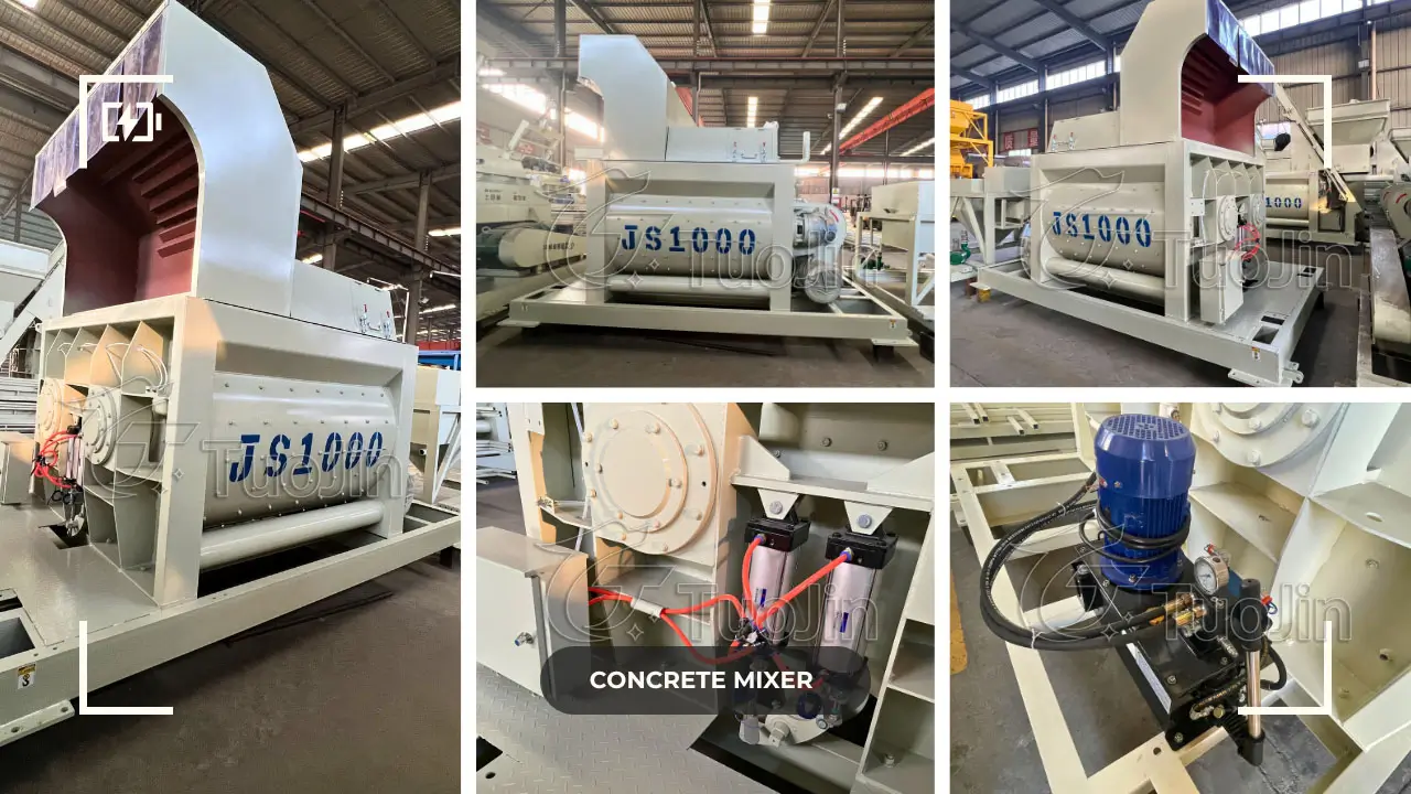 JS1000 Concrete Mixer(图2)