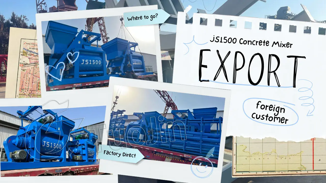 JS1500 Concrete Mixer(图4)