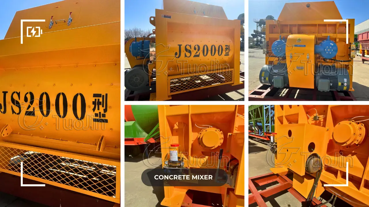 JS2000 concrete mixer