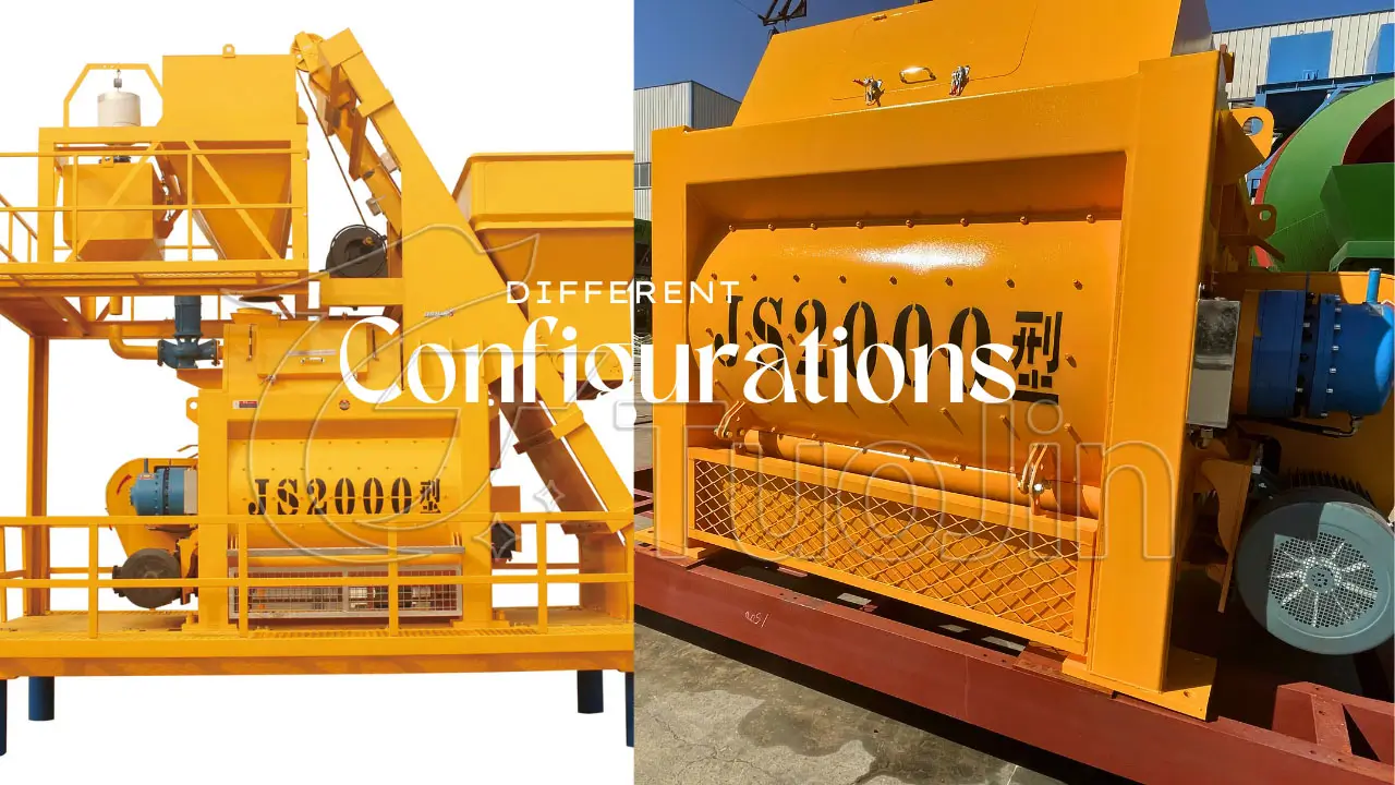 JS2000 concrete mixer