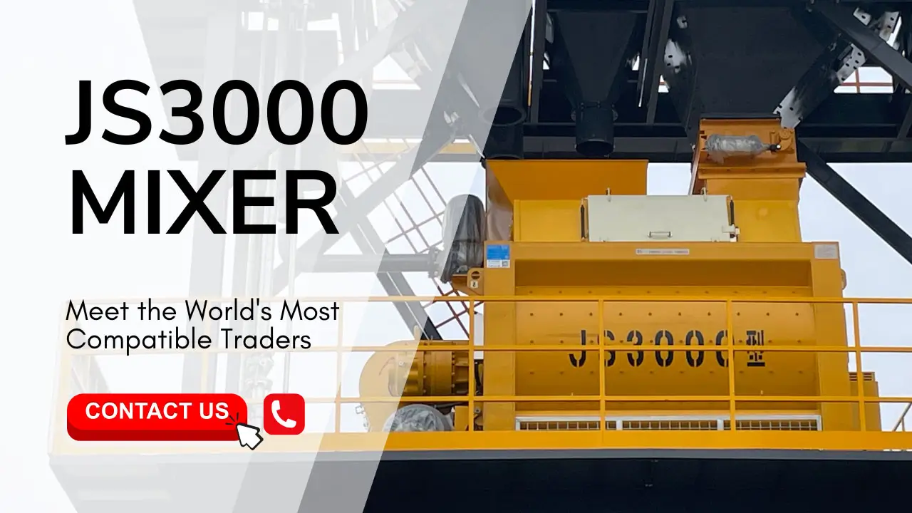 JS3000 concrete mixer