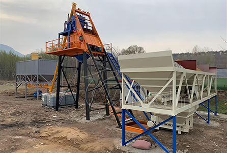 HZS35 Concrete Batching Plant