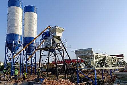 HZS50 Concrete Batching Plant