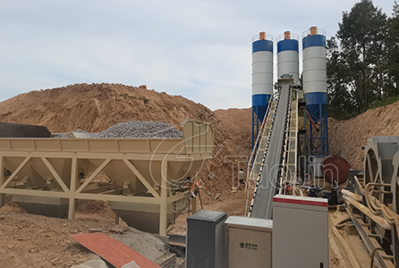 HZS60 Concrete Batching Plant