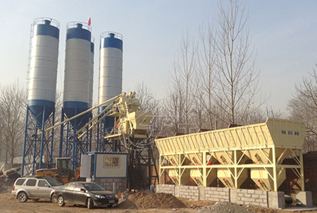 HZS75 Concrete Batching Plant