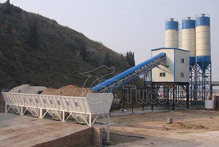HZS90 Concrete Batching Plant