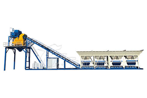 Foundation-free Concrete Batching Plant