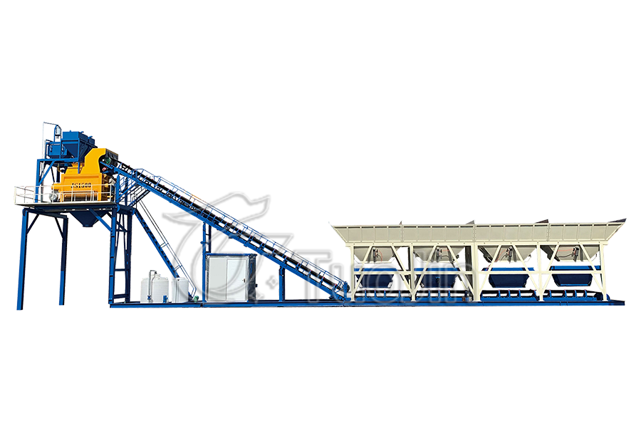 MHZS90 Foundation-Free Concrete Batching Plant