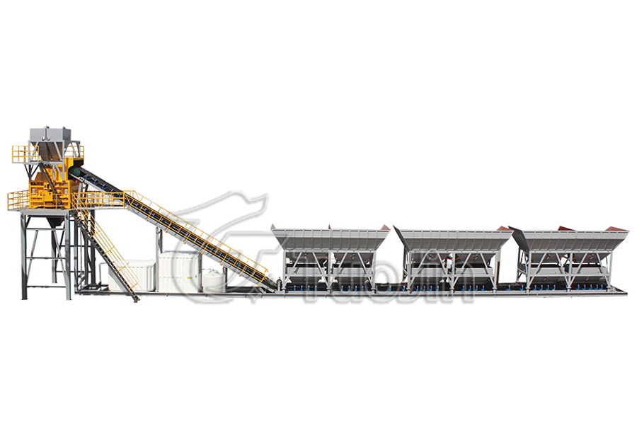 MHZS180 Foundation-Free Concrete Batching Plant