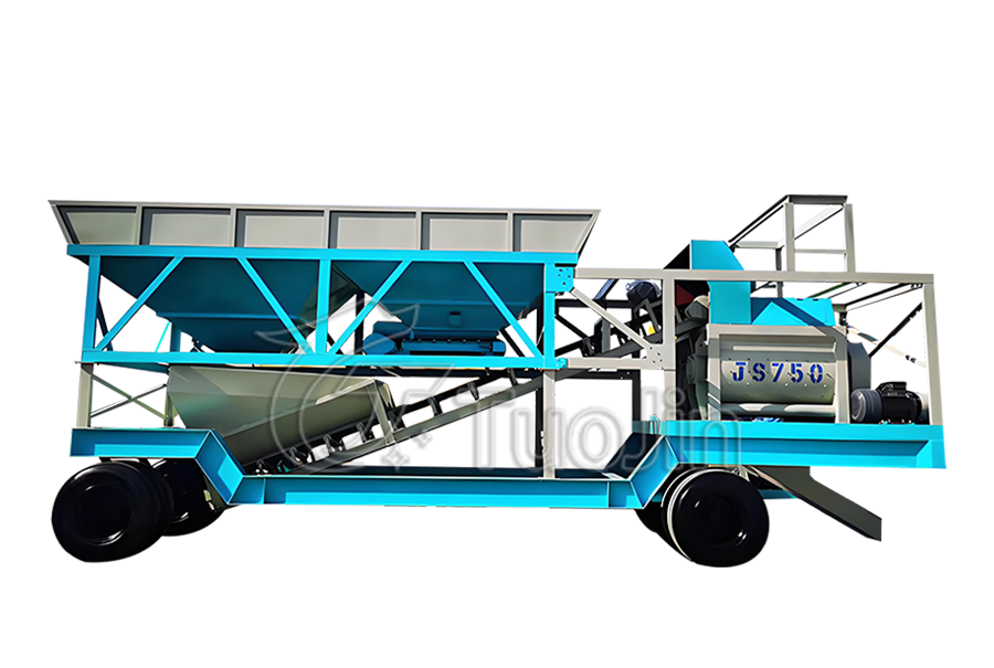PHZS Mobile Concrete Batching Plant