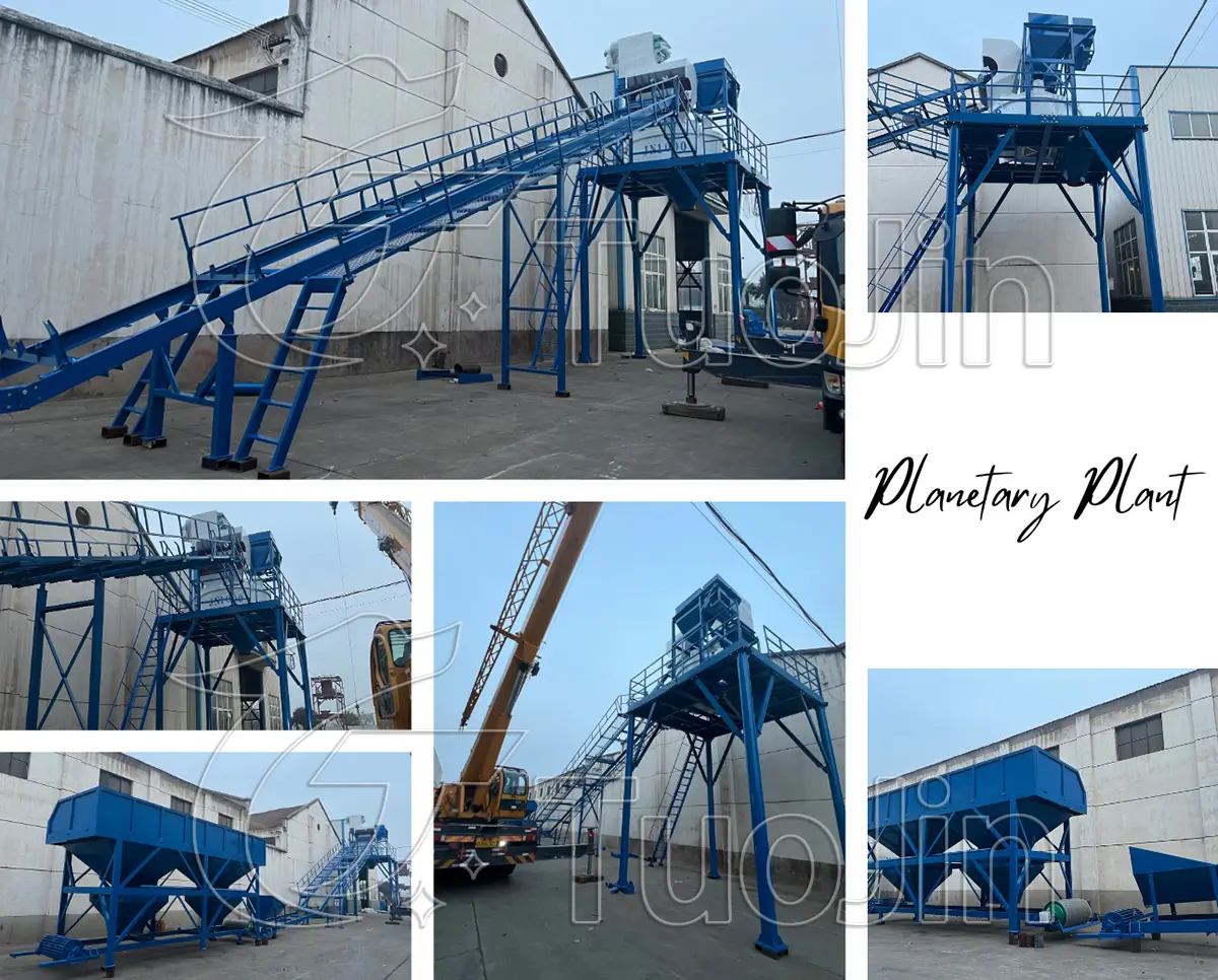 planetary mixing plant