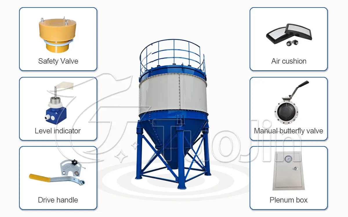parts of cement silos