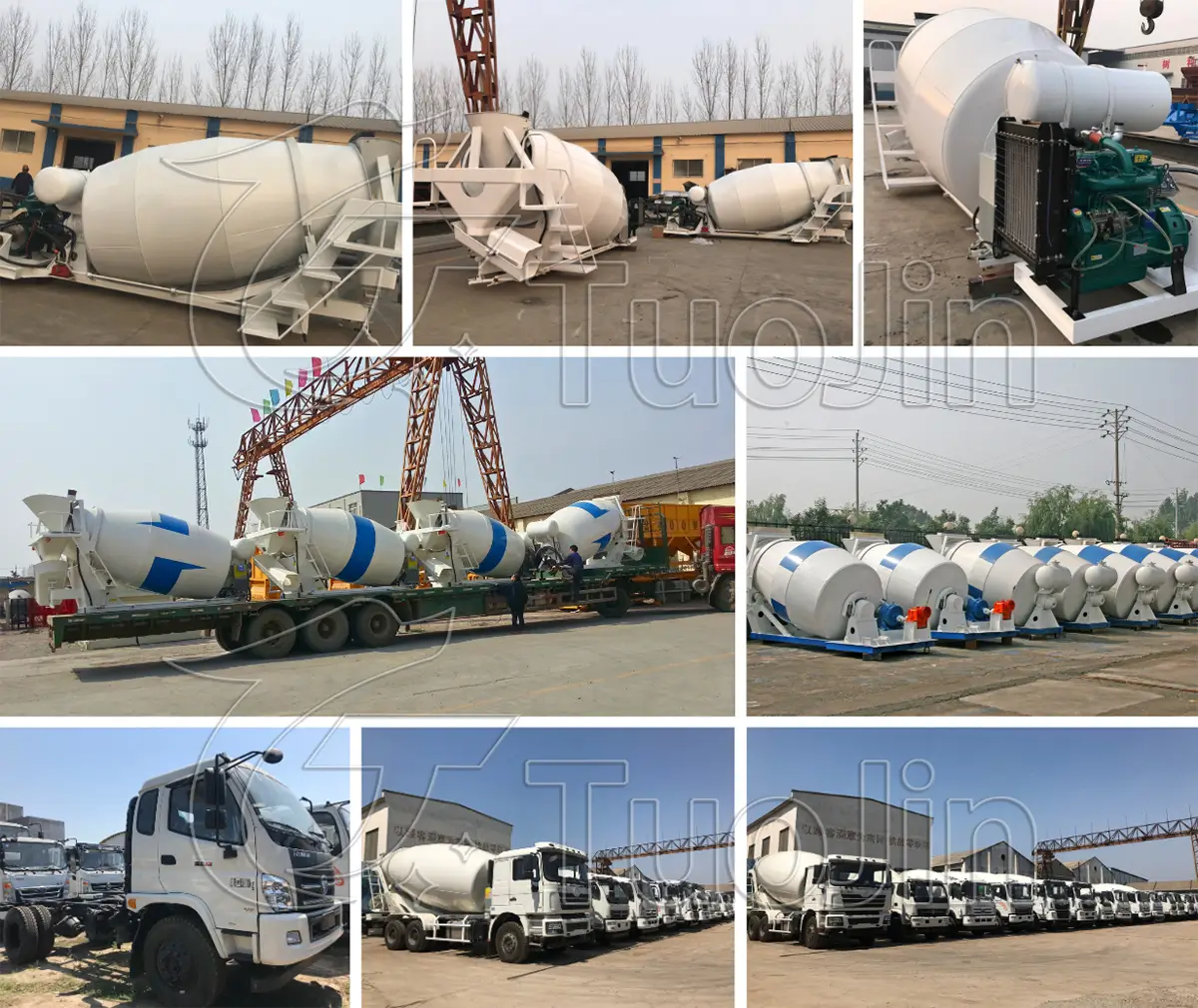 concrete mixer tank