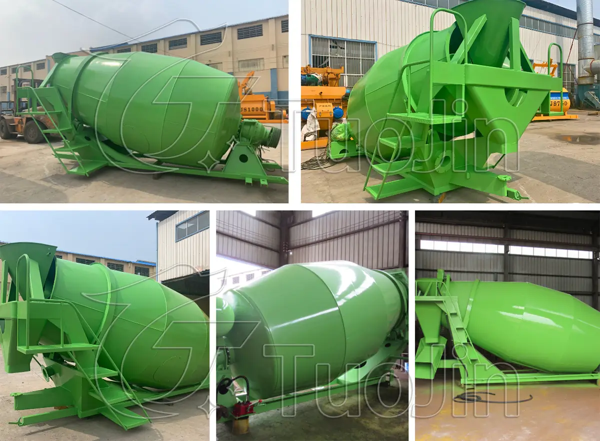 concrete mixer tank