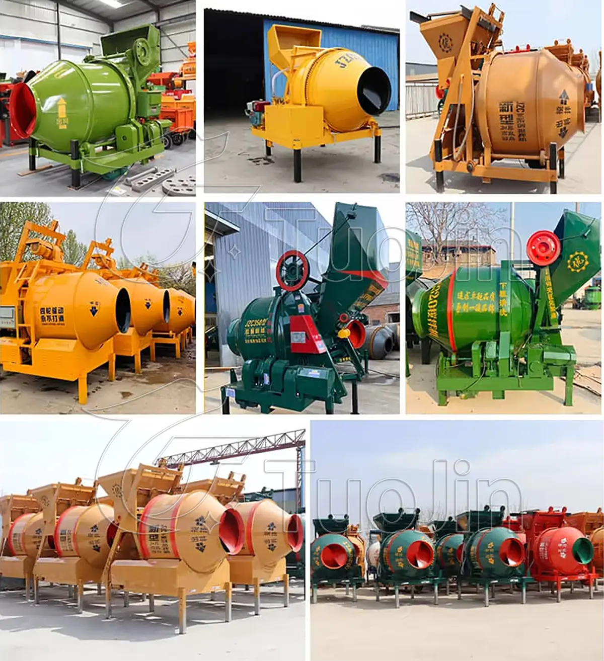 drum concrete mixer