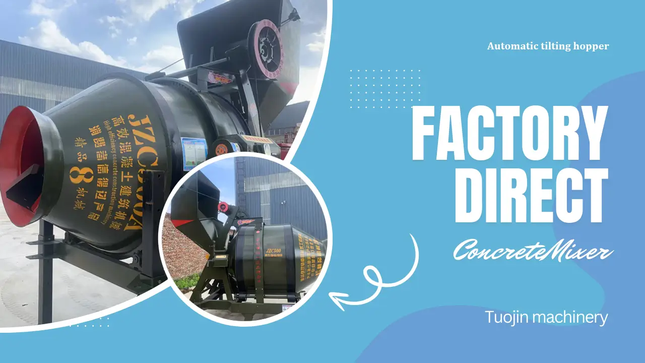 JZC500 concrete mixer