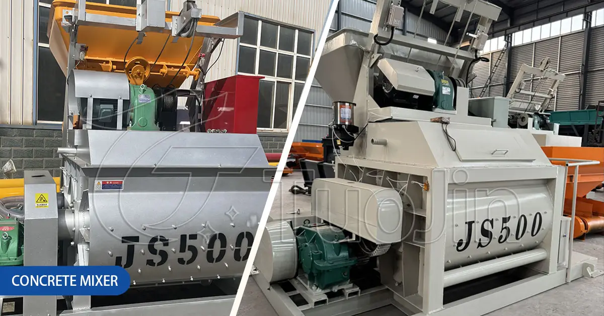 js500 concrete mixer