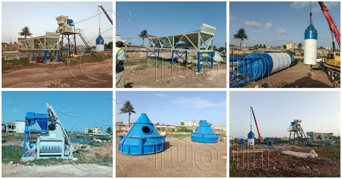 concrete batching plant Nigeria