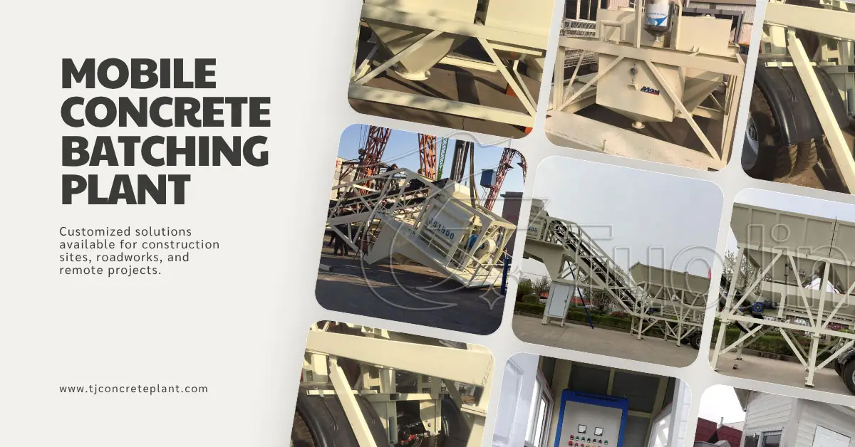 mobile concrete batching plant