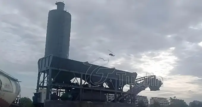 WBZ500 Stabilized Soil Mixing Plant On-Site Installation and Test Run