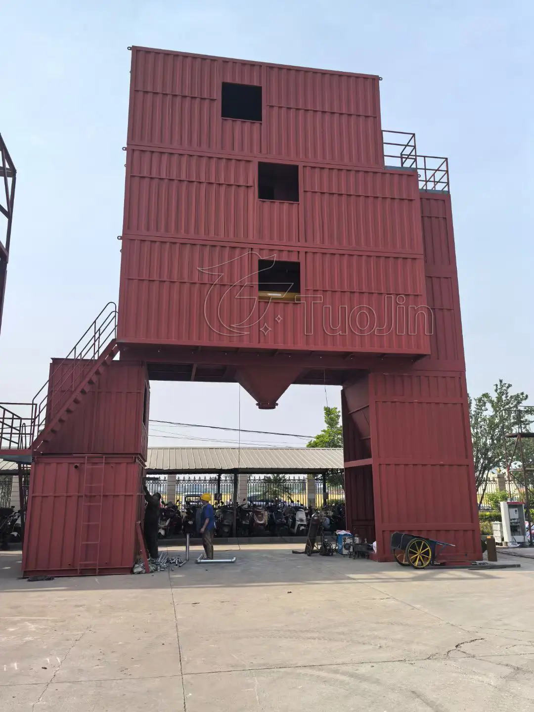 hzs180 concrete batching plant
