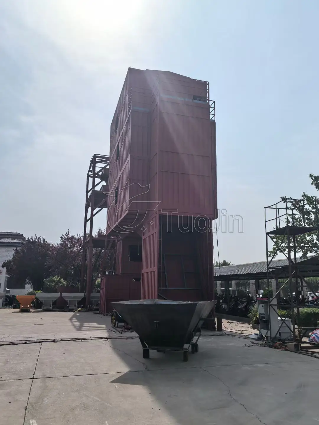 hzs180 concrete batching plant