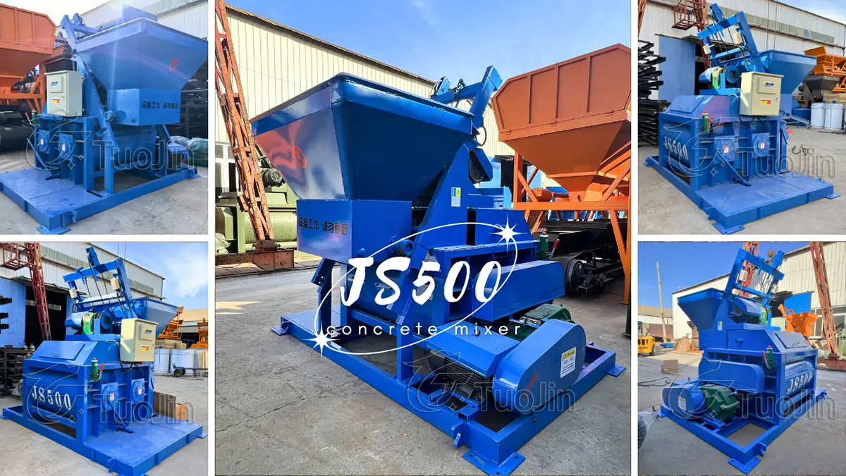 js500 concrete mixer